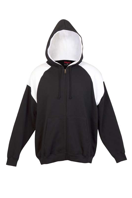 Contrast Zip Fleecy Hoodie image3